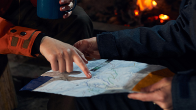 directions on a map